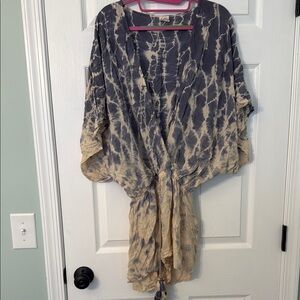 Tie-Dye Cover-Up Romper